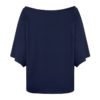 Plus Size Off Shoulder Batwing Sleeve Sexy Slash Neck Loose Blouse - Image 6