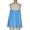 Polka Dot Print Backless Sleeveless Street Wear Strap Blouse - Image 7
