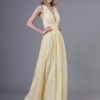 Prom Long Halter V Neck Backless Chiffon Floor Length Wedding Party Bridesmaid Dress - Image 5