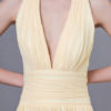 Prom Long Halter V Neck Backless Chiffon Floor Length Wedding Party Bridesmaid Dress - Image 8