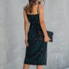 Sexy Elegant Sleeveless Spaghetti Strap Backless Party Dress - Image 6