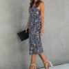 Sexy Elegant Sleeveless Spaghetti Strap Backless Party Dress - Image 9