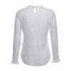 Sexy Flare Long Sleeve Lace O-neck Elegant Street Wear Blouse - Image 13