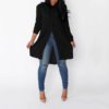 Sexy Loose Irregular Leisure  Chiffon Shirts - Image 4