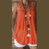Sexy Strap Sleeveless Blouse - Image 3