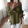 Sexy V-neck Off Shoulder Blouse - Image 5