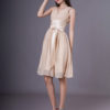 Short Chiffon Bow Sash Wedding Party Bridesmaid Dresses - Image 5