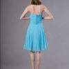Short Halter Chiffon Pleated Wedding Party Bridesmaid Dresses - Image 6