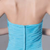 Short Halter Chiffon Pleated Wedding Party Bridesmaid Dresses - Image 8