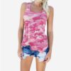 Sleeveless Casual Tees Tops - Image 2
