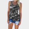 Sleeveless Casual Tees Tops - Image 5