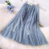 Star Sequined Pleated Holiday Skirts
