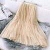 Star Sequined Pleated Holiday Skirts - Image 2