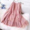 Star Sequined Pleated Holiday Skirts - Image 7