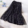 Star Sequined Pleated Holiday Skirts - Image 8