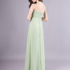 Strapless Sweetheart Cascading Ruffles Long Wedding Party Bridesmaid Dresses - Image 7