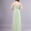 Strapless Sweetheart Cascading Ruffles Long Wedding Party Bridesmaid Dresses - Image 8