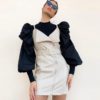 O-Neck Fashion Rivet Long Sleeve Slim Fit Blouse - Image 8