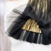 Vintage Shinning Pleated Midi Skirt - Image 2