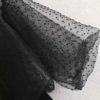A Line Puff Sleeve Fashion Patchwork Mini Dress - Image 4