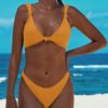 Bikini Swimsuit Raised Waist Beach Swimming Suits - Image 4
