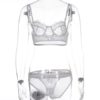 Bridal Lingerie Women Lace Bra With Panties - Image 6