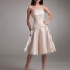 Bridesmaid Dress Strapless Flowers Tulle Dress