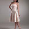 Bridesmaid Dress Strapless Flowers Tulle Dress - Image 2