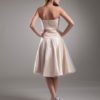 Bridesmaid Dress Strapless Flowers Tulle Dress - Image 4
