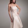 Bridesmaid Dress Strapless Flowers Tulle Dress - Image 5