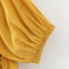 Casual Elastic Waist Bow Tie Chic Party Mini Dress - Image 5