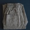 Casual High Drawstring Waist Plaid Check Long Harem Pants - Image 7