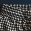 Casual High Drawstring Waist Plaid Check Long Harem Pants - Image 9