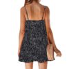 Casual Sleeveless Polka Dot Sundress Mini Floral Dress - Image 2