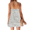 Casual Sleeveless Polka Dot Sundress Mini Floral Dress - Image 4