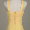 Chiffon Flower Crewneck A Line Long Wedding Party Bridesmaid Dress - Image 6
