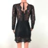 Deep V-neck Backless Ruffle Bodycon Mini Party Dress - Image 14
