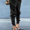Elastic Waisted Casual Loose Long Trousers Harem Pants
