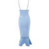Elegant Mermaid Sleeveless Elastic Bandage Bodycon Dress - Image 6