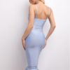 Elegant Mermaid Sleeveless Elastic Bandage Bodycon Dress - Image 4
