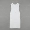 Elegant Sexy V Neck Feathers Party Bodycon Dress - Image 5