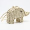 Elephant Cartoon Straw Mini Cute Casual Bag - Image 6