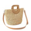 Fashion Big Tote Knitted Straw Beach Handbags