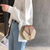Fashion Hexagon Multi Style Handmade Woven Beach Handbags - Image 5