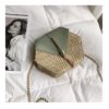 Fashion Hexagon Multi Style Handmade Woven Beach Handbags - Image 6