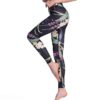 High Waist Sports Print Leggings - Image 3