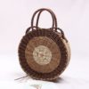 Fresh Rattan Woven Straw Rope Knitted Beach Bag - Image 4