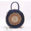 Fresh Rattan Woven Straw Rope Knitted Beach Bag - Image 7
