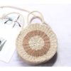 Fresh Rattan Woven Straw Rope Knitted Beach Bag - Image 8