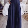 High Waist Trousers Casual Loose Wide Leg Pants with Pockets